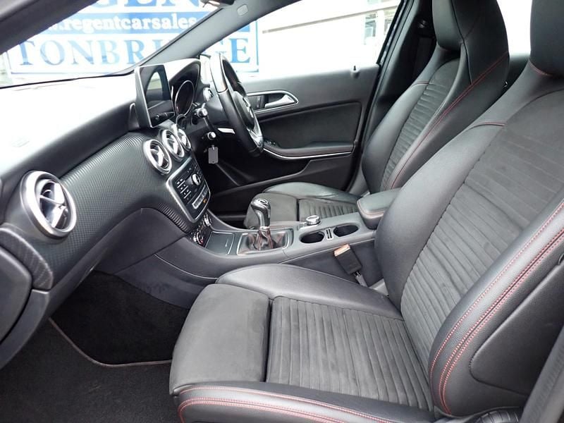 Used Mercedes A180 AMG line 109 HP (80 kW) 2017 Black Hatchback