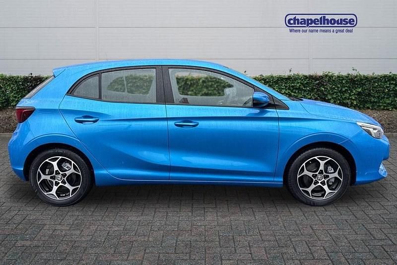 Usado MG MG3 2024 Azul Citadino
