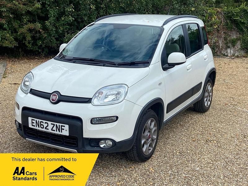 White Used 2013 Fiat Panda 4x4 Hatchback | £4,749 (Fair price) - Image 1/4