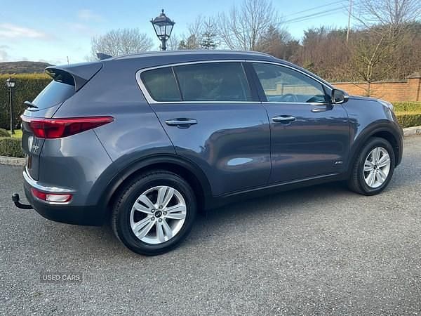 Used Kia Sportage 136 HP (100 kW) 2018 Blue SUV