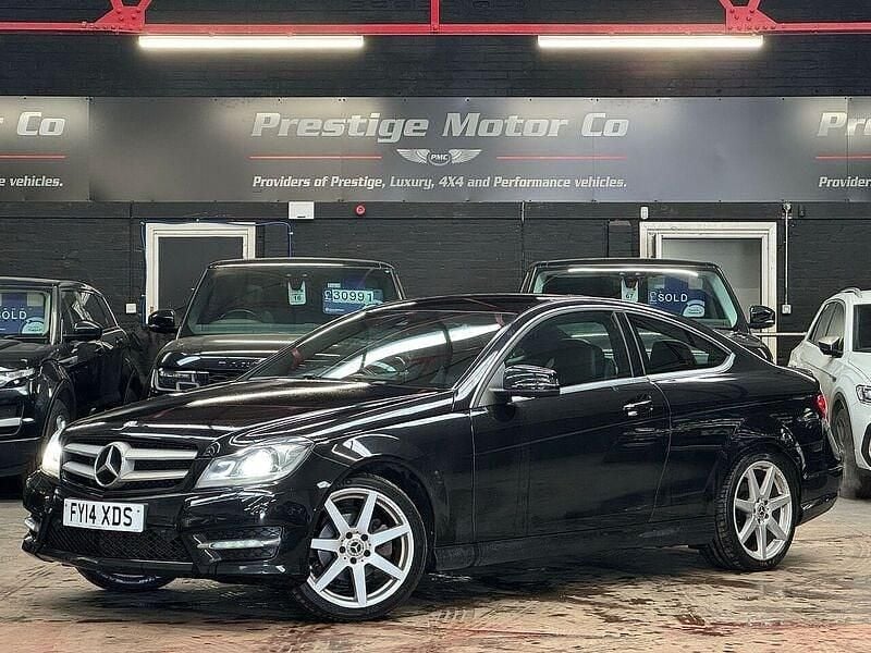 Used Mercedes C180 Sport Edition 2014 Black Coupe