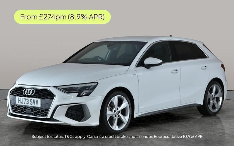 Used 2024 Audi A3 Sportback S-Line Hatchback | £21,403 (Fair price) - Image 1/3