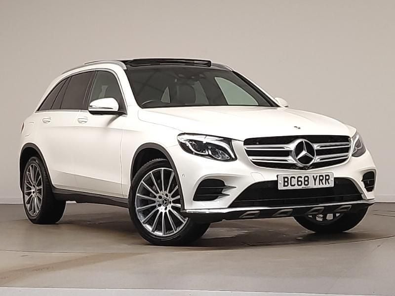 Used Mercedes GLC250 AMG Line Premium 211 HP (155 kW) 2019 White SUV