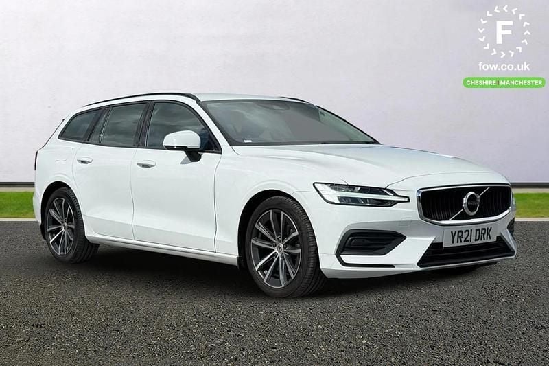 White Used 2021 Volvo V60 Momentum Estate | £17,999 (Super price) - Image 1/4