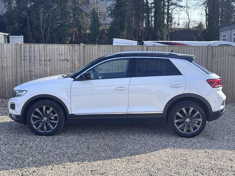 Used VW T-Roc SEL 150 HP (110 kW) 2018 White SUV