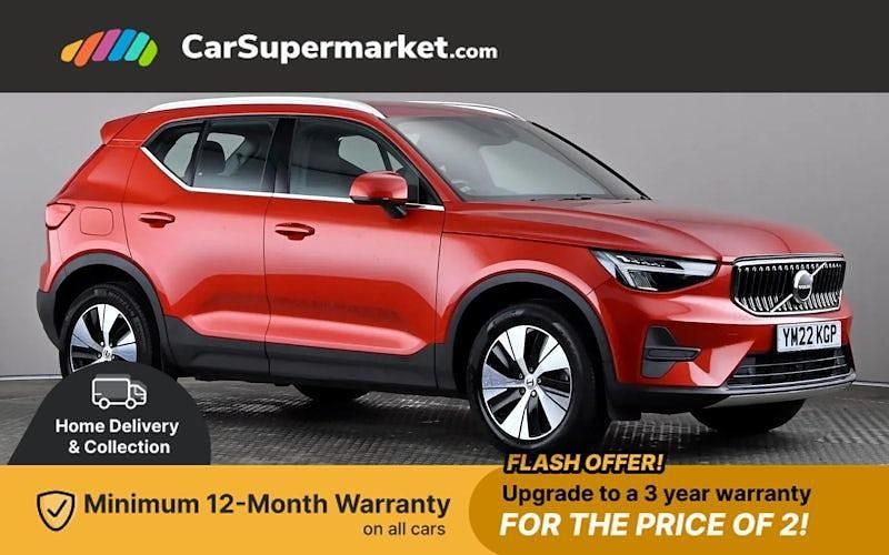 Red Used 2022 Volvo XC40 Core SUV | £20,497 (Fair price) - Image 1/3