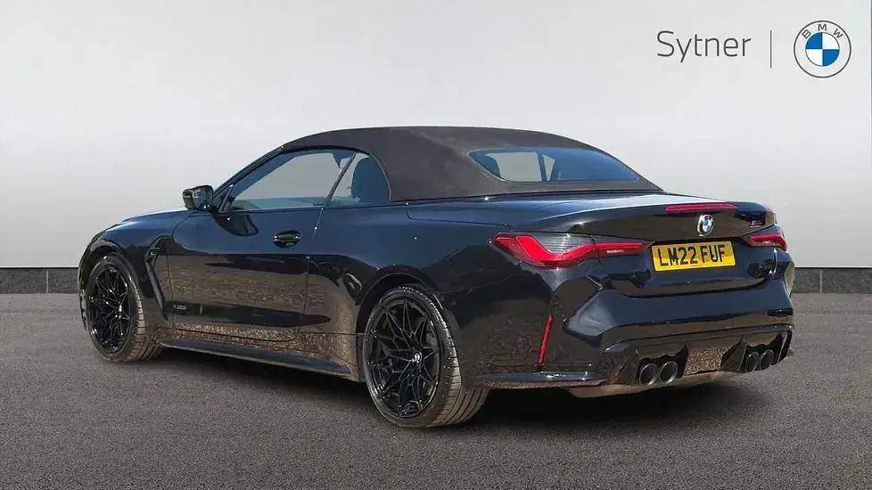 Used BMW M4 Cabriolet Competition Edition 503 HP (369 kW) 2022 Black Cabriolet