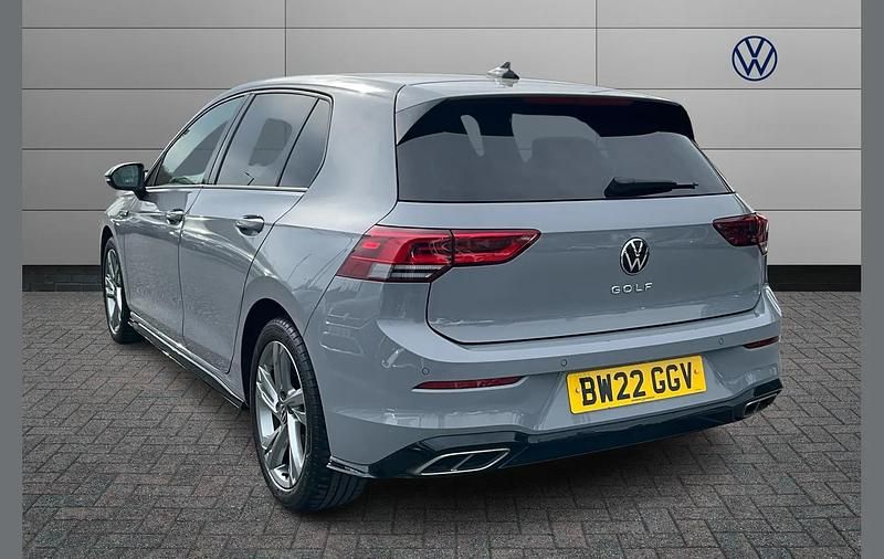Used VW Golf VIII R-line 130 HP (95 kW) 2022 Grey Hatchback