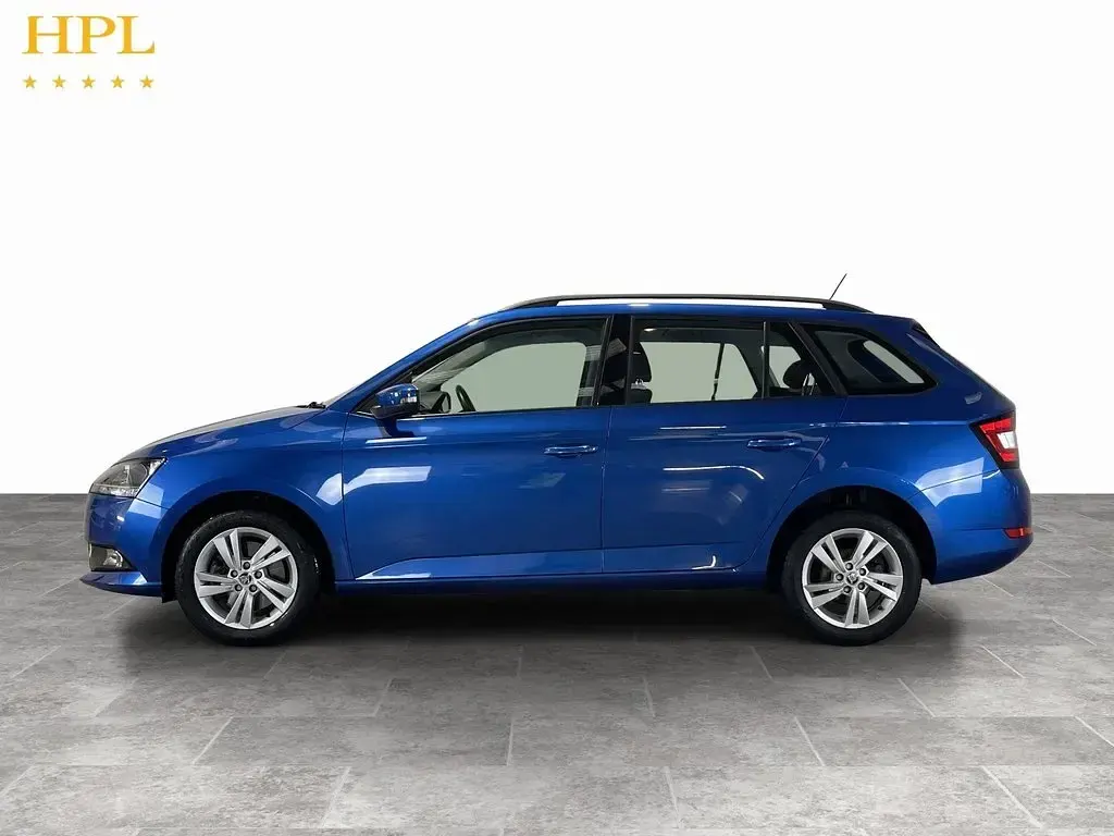Used Skoda Fabia SE 110 HP (80 kW) 2020 Blue Hatchback