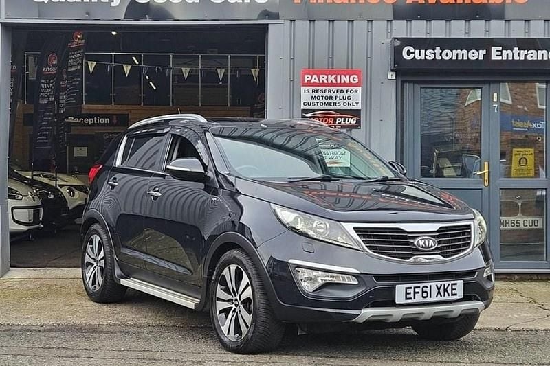 Used Kia Sportage 134 HP (98 kW) 2012 Black SUV