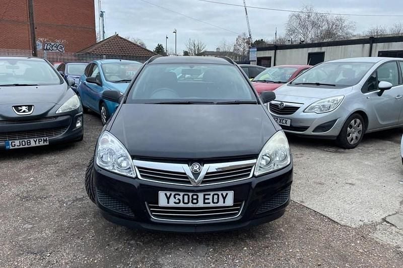 Used Vauxhall Astra 138 HP (101 kW) 2008 Black Estate