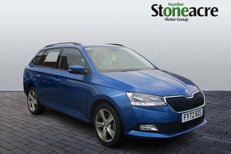 Blue Used 2022 Skoda Fabia SE L Estate | £14,995 (Fair price) - Image 1/1