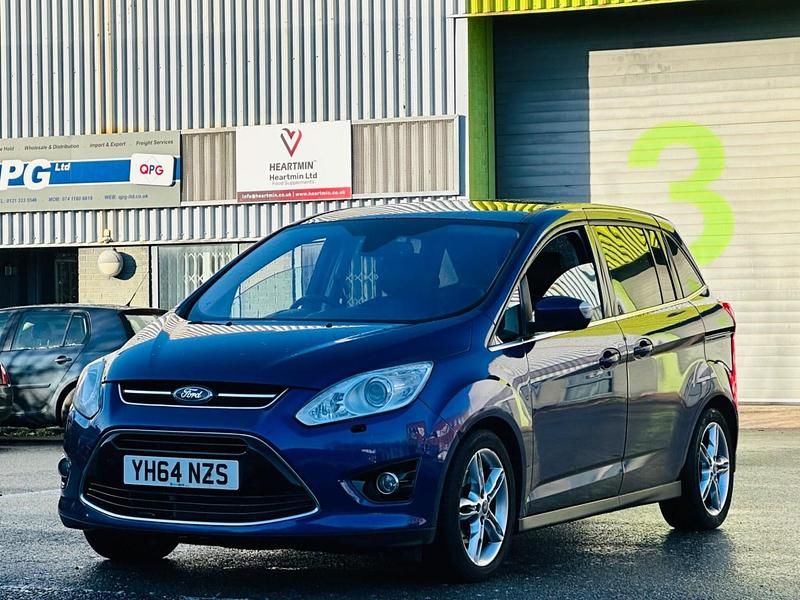 Used Ford Grand C-Max Titanium X 115 HP (84 kW) 2015 Blue MPV