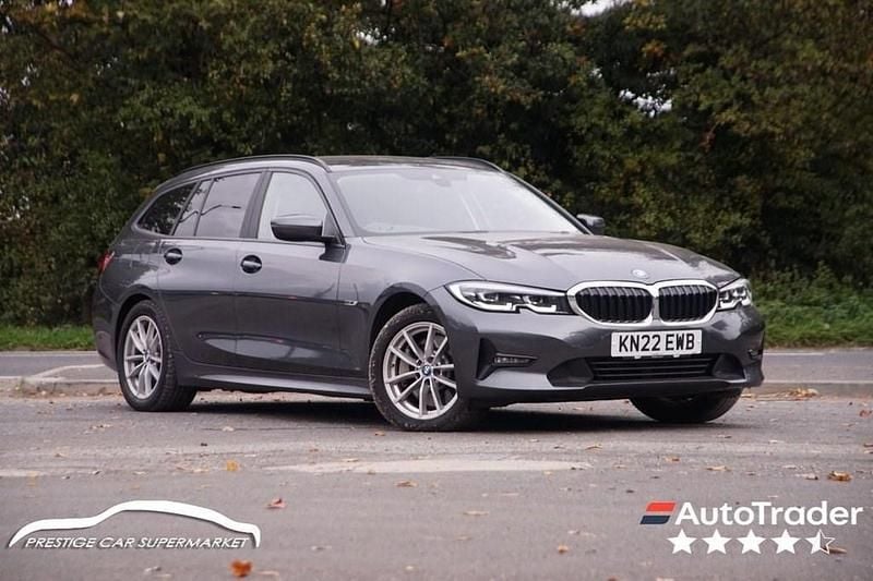 Grey Used 2022 BMW 330e Performance Estate | £18,899 (Good price) - Image 1/4