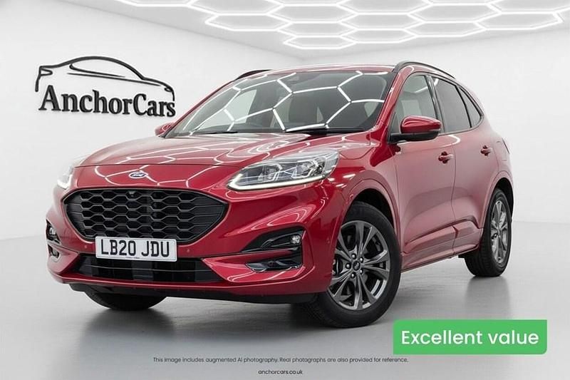 Red Used 2020 Ford Kuga ST-Line SUV | £14,294 (Fair price) - Image 1/1