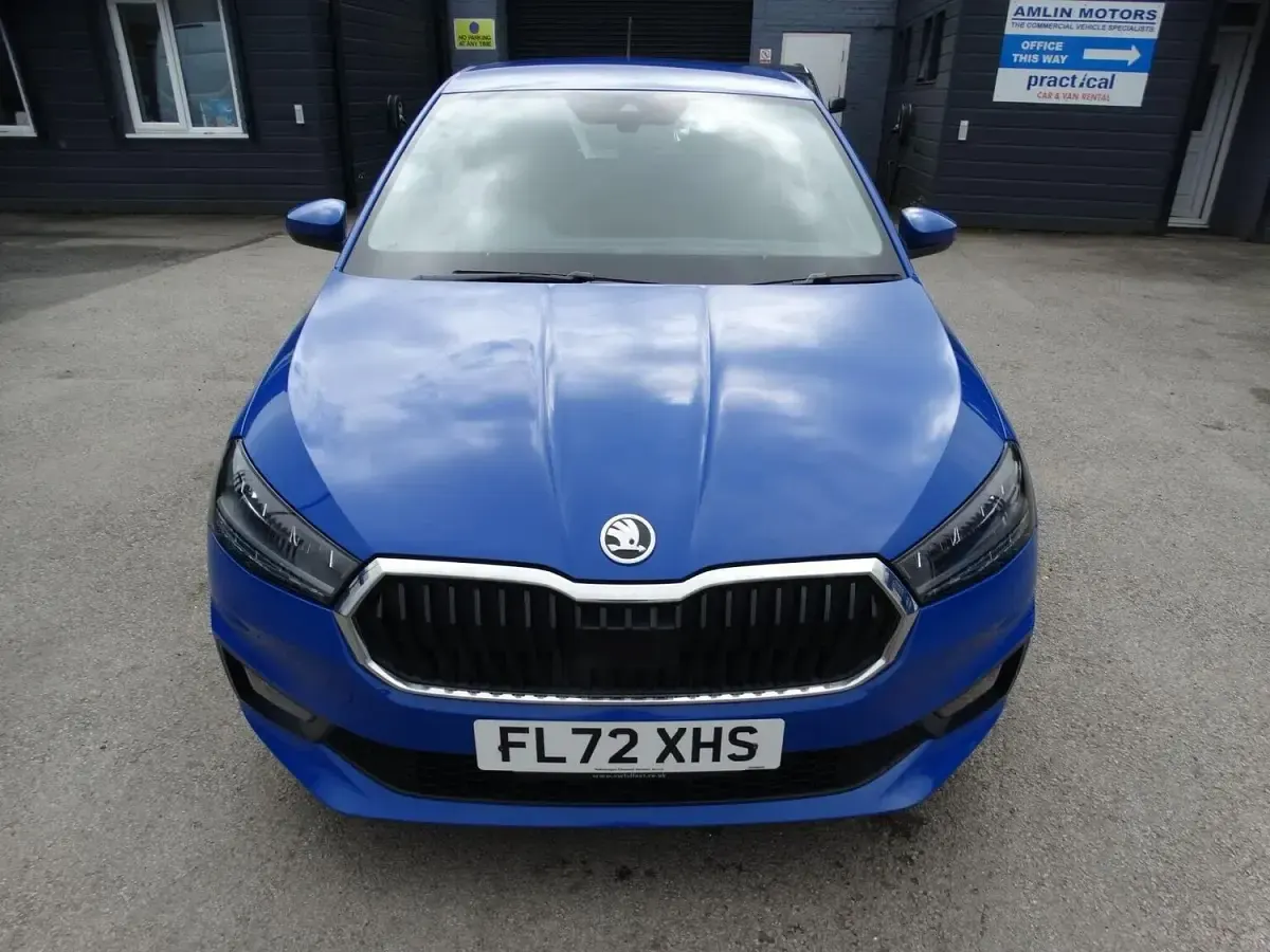 Used Skoda Fabia Comfort 2022 Blue Hatchback
