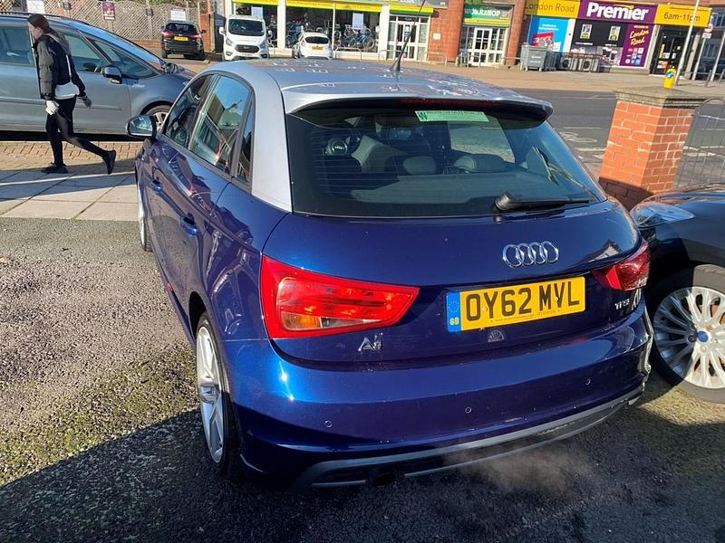 Used Audi A1 S-Line 2012 Blue Hatchback