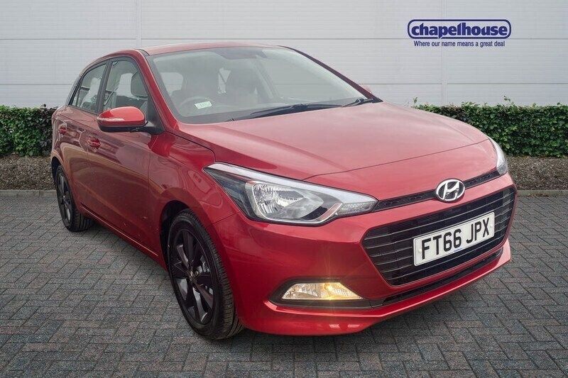 Red Used 2017 Hyundai i20 Edition Hatchback | £9,600 (Fair price) - Image 1/4
