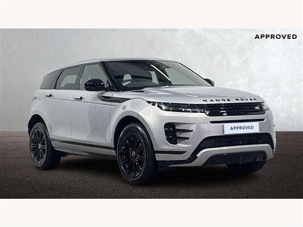 Silver Used 2025 Land Rover Range Rover evoque SE Dynamic SUV | £42,195 (Expensive) - Image 1/4
