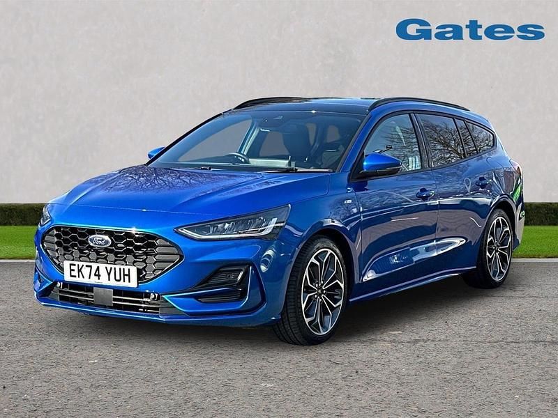 Used Ford Focus ST-Line X 125 HP (91 kW) 2024 Blue Estate