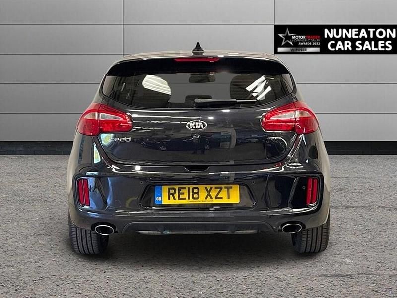 Used Kia Ceed GT-Line 118 HP (86 kW) 2018 Black Hatchback