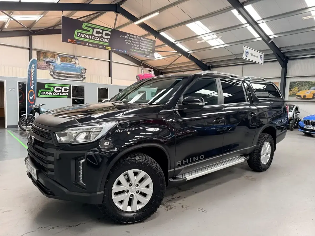 Used SsangYong Musso 181 HP (133 kW) 2022 Black Pickup