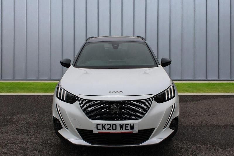 White Used 2020 Peugeot e-2008 GT SUV | £11,669 (Fair price) - Image 1/4