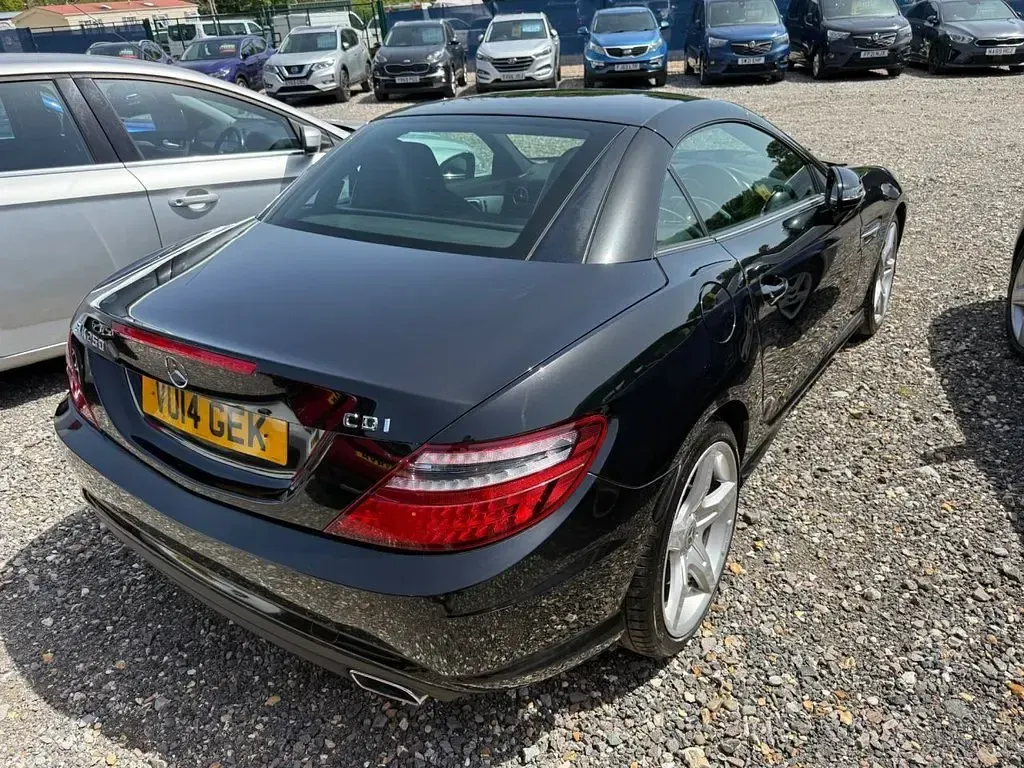 Used Mercedes SLK250 AMG 204 HP (150 kW) 2014 Black Cabriolet