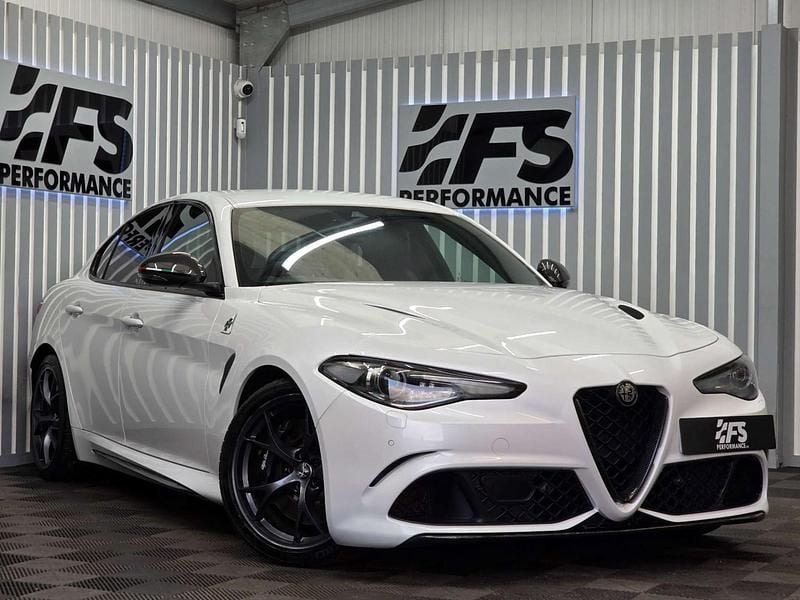 White Used 2017 Alfa Romeo Giulia Saloon Quadrifoglio Sedan | £34,500 (Fair price) - Image 1/4
