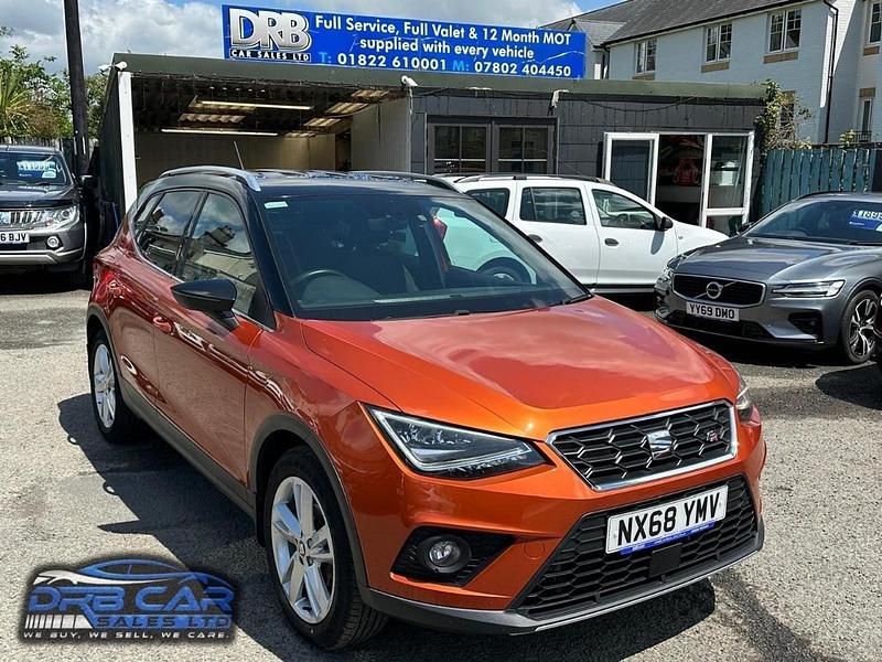 Orange Used 2018 Seat Arona FR SUV | £9,499 (A bit pricey) - Image 1/4