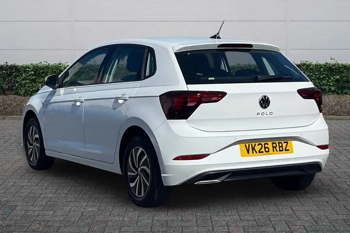 New VW Polo Life 2026 Pure white Hatchback