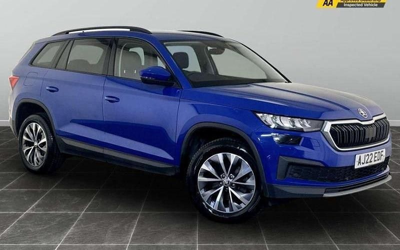 Blue Used 2022 Skoda Kodiaq SE Drive SUV | £14,295 (Super price) - Image 1/2