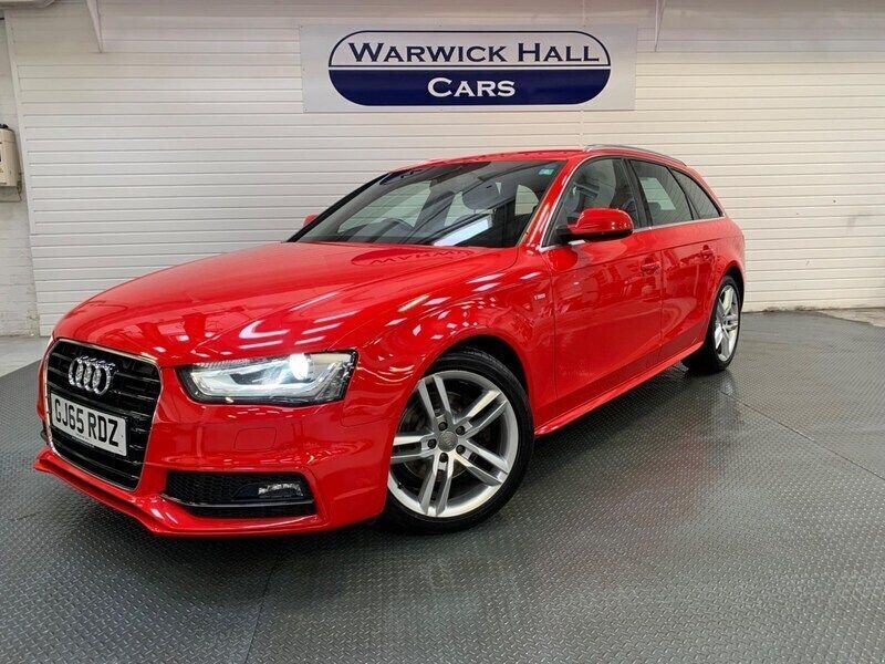 Red Used 2015 Audi A4 S-Line Estate | £8,495 (Fair price) - Image 1/2