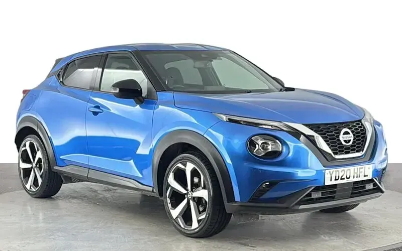 Used Nissan Juke Tekna 117 HP (86 kW) 2020 Blue SUV