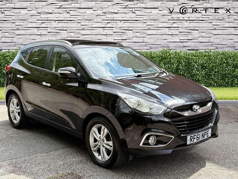 Black Used 2012 Hyundai ix35 Premium SUV | £4,440 (Fair price) - Image 1/3