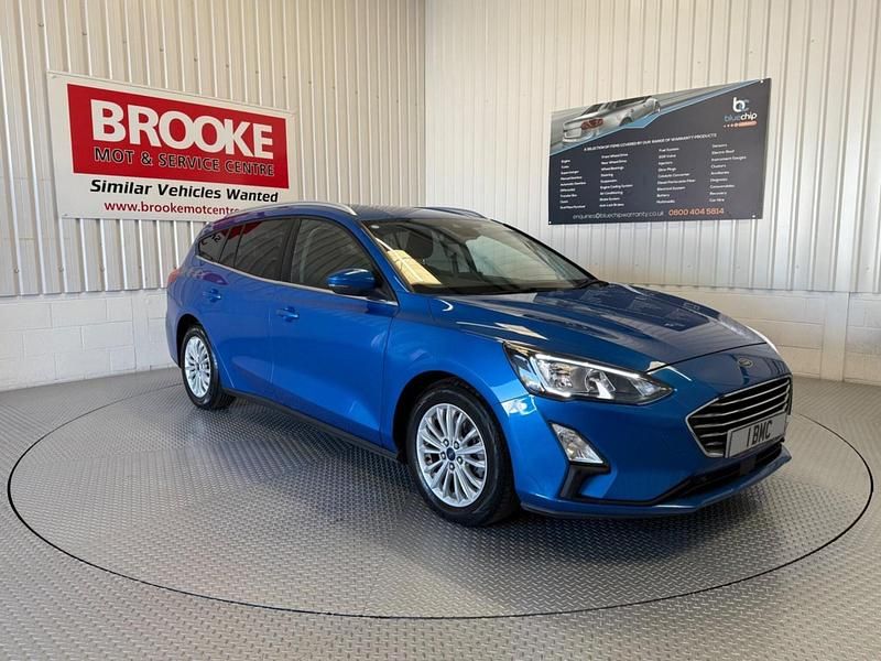 Blue Used 2019 Ford Focus Titanium Estate | £10,490 (Fair price) - Image 1/2