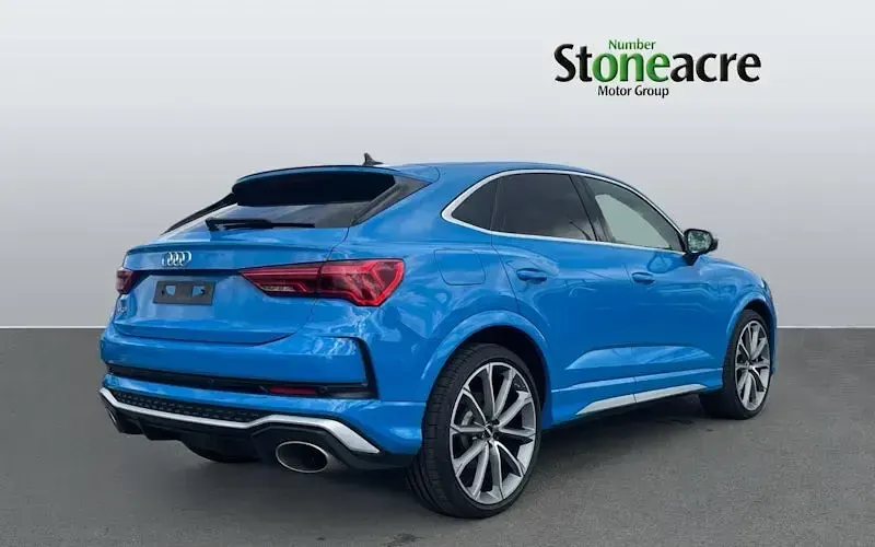 Used Audi RS3 400 HP (294 kW) 2018 Blue Sedan