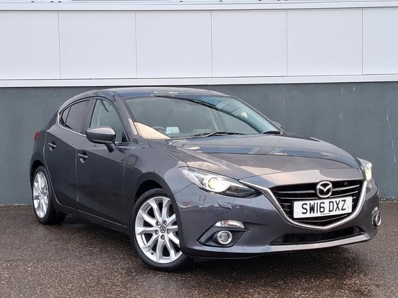 Grey Used 2016 Mazda 3 Inclusive Hatchback | £9,698 (Fair price) - Image 1/4