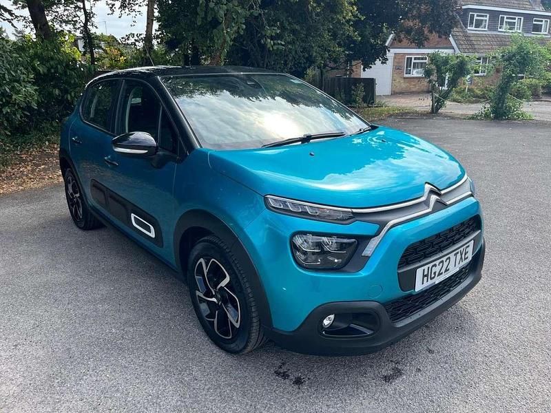 Blue Used 2022 Citroën C3 PureTech Hatchback | £13,500 (Fair price) - Image 1/4