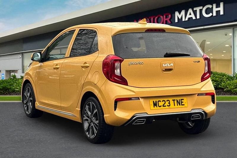 Used Kia Picanto GT-Line 2023 Yellow Hatchback