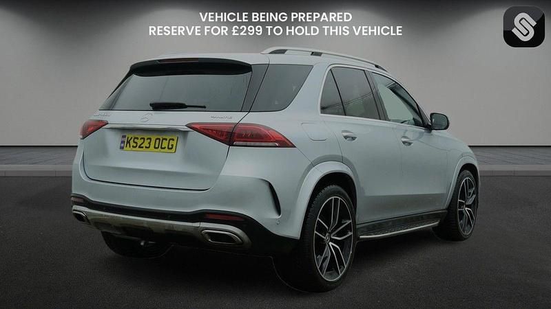 Used Mercedes GLE400 AMG line 330 HP (242 kW) 2022 Hightech silver SUV
