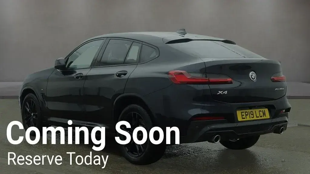 Used BMW X4 M Sport 190 HP (139 kW) 2019 Black SUV