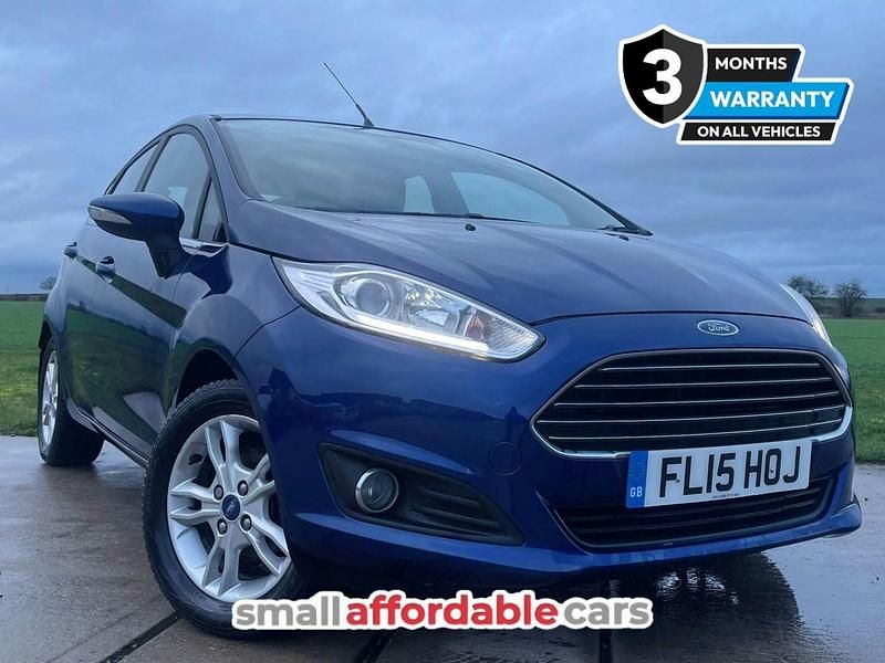 Used Ford Fiesta Zetec 99 HP (72 kW) 2015 Blue Hatchback