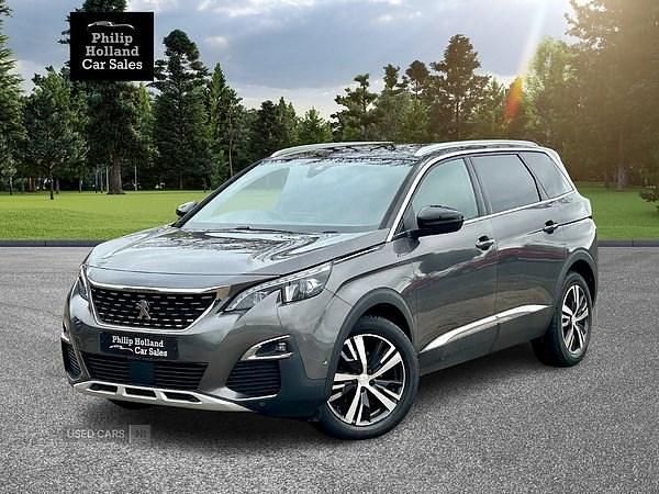 Used Peugeot 5008 GT-line 129 HP (94 kW) 2020 Grey Hatchback