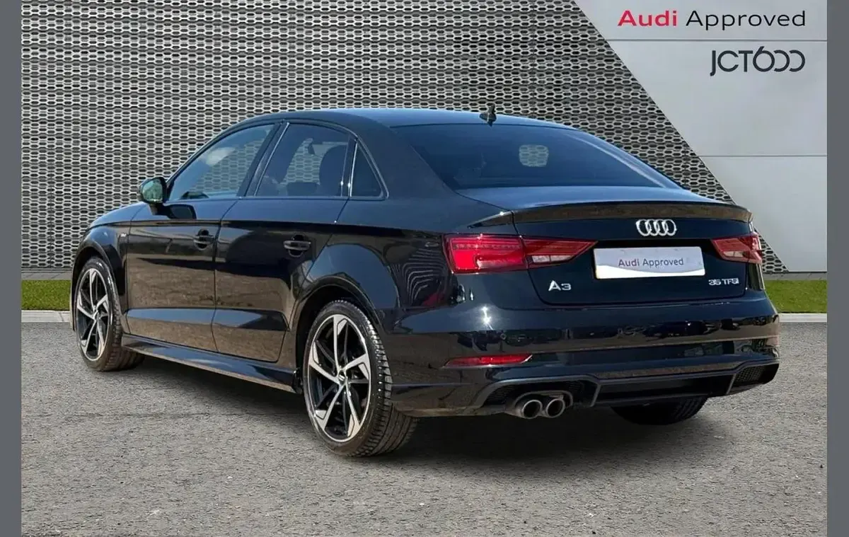 Used Audi A3 Black Edition 147 HP (108 kW) 2020 Black Sedan