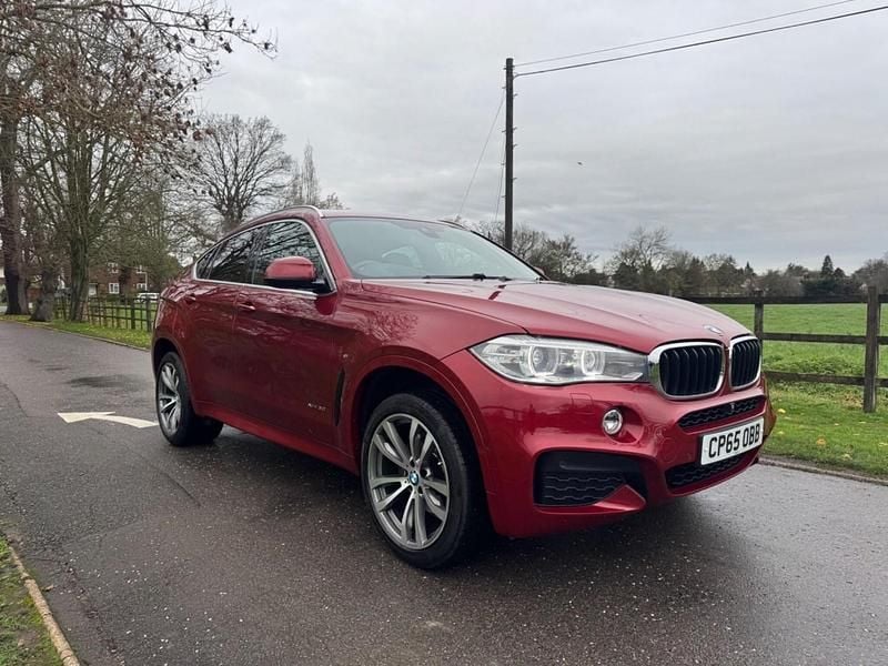Used BMW X6 M Sport 2016 Red SUV