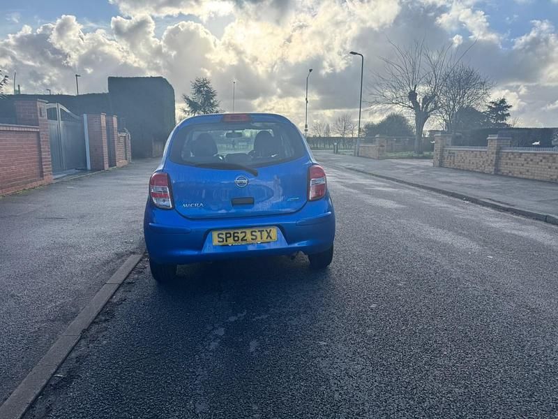 Used Nissan Micra Visia 2012 Blue Hatchback