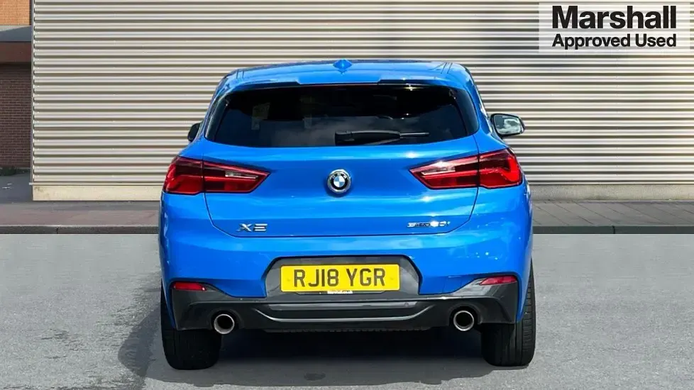 Used BMW X2 M Sport 192 HP (141 kW) 2018 Blue SUV