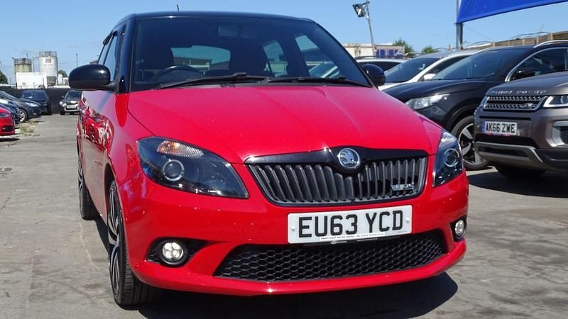 Red Used 2013 Skoda Fabia vRS Hatchback | £3,995 (Super price) - Image 1/3