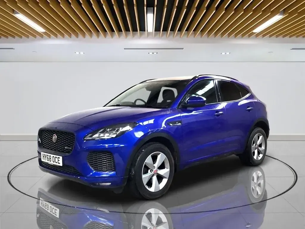 Używany Jaguar E-Pace R-Dynamic 150 KM (110 kW) 2018 Niebieski SUV
